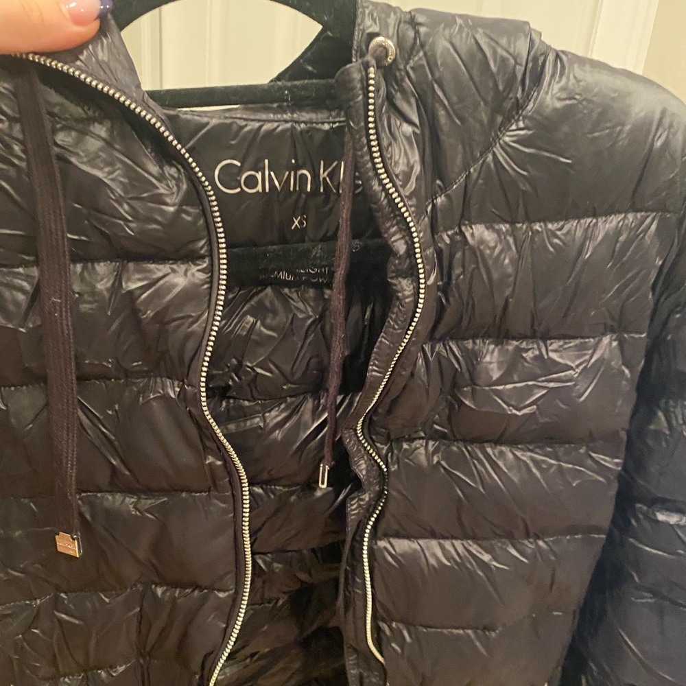 Calvin Klein Black Packable Lightweight Premium D… - image 5